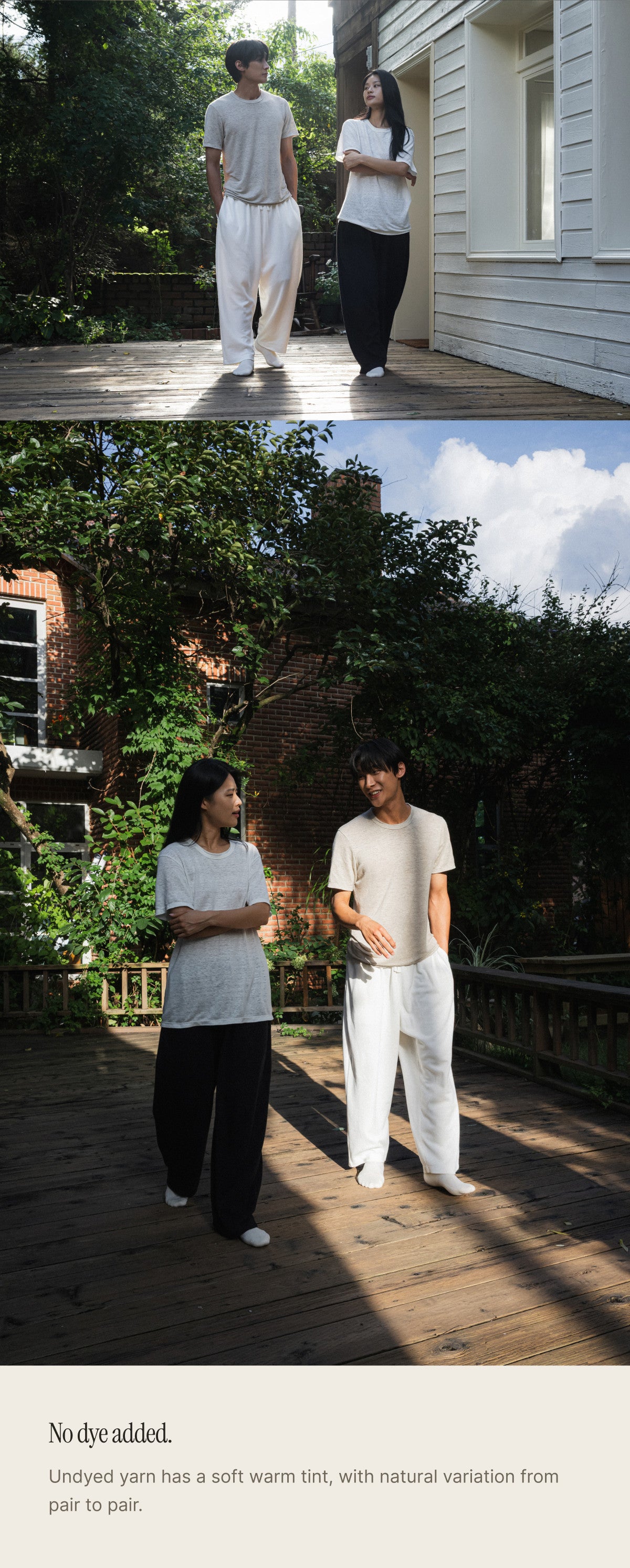 Organic Hemp & Cotton Anti-Odor Socks | Made in Korea