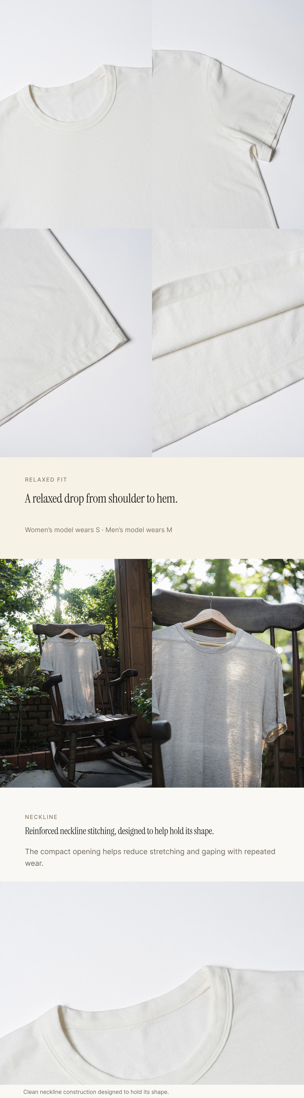 Unisex 100% Pure Hemp Everyday T-Shirt | Santoni Knit